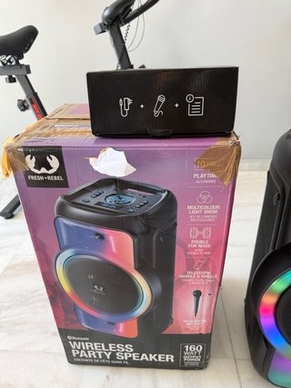 Altavoz Fresh 'n Rebel 160W Bluetooth LED