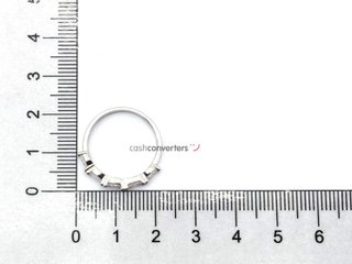alianza plata 925mm con piedra con circonita t. 16 (17,84 mm)