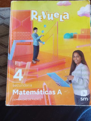 Matemáticas A. 4 Secundaria. Revuela. Comunidad...