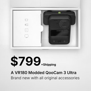 Kandao QooCam Ultra 3 Mod VR 180 3D