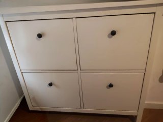 Zapatero IKEA Hemnes Blanco