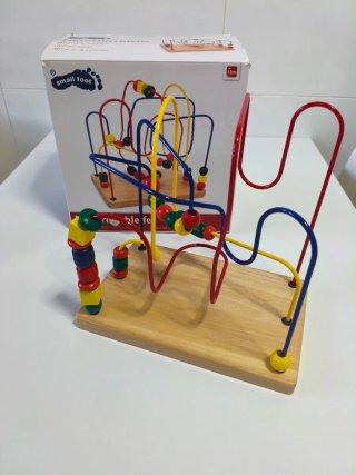 Circuito motricidad infantil madera y metal