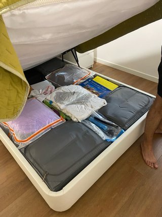 Cama 135cm Ikea con colchón y canapé