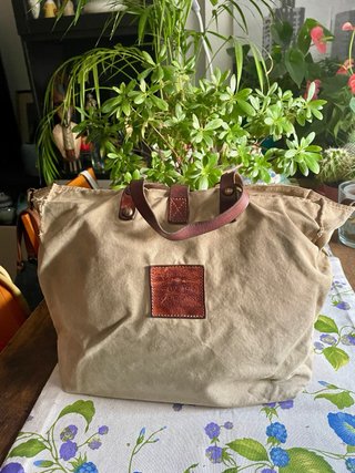 Bolso Campomaggi Beige y Marrón
