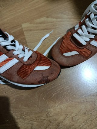 Zapatillas Adidas Talla 39 Naranja/Marrón