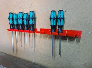 3 SOPORTES DE PARED PARA 16 DESTORNILLADORES