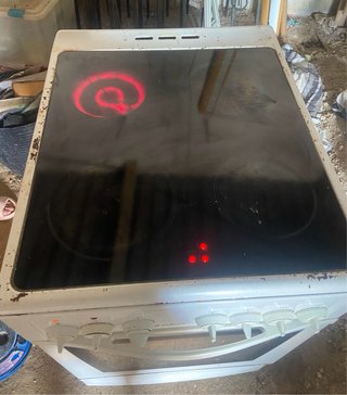 Cocina vitrocerámica y horno Edesa