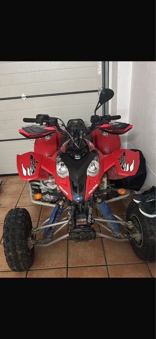 Quad Polaris Predator 500cc 2007 Rojo