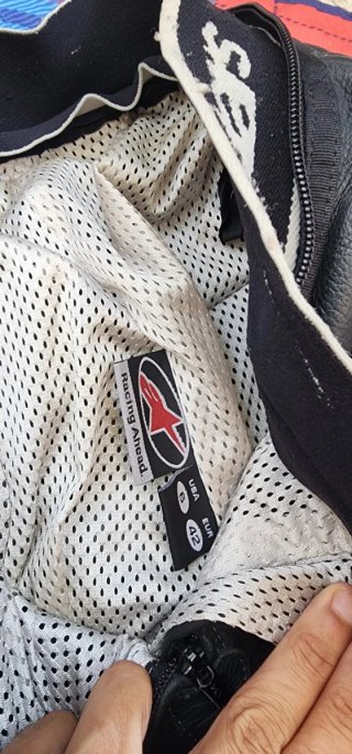 Mono Alpinestars Azul y Negro