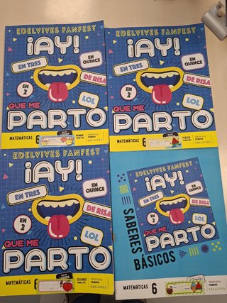 Matemáticas 6, Tercer Ciclo Primaria, Edelvives...