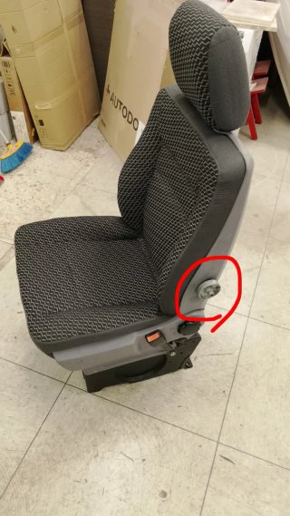 Asiento Izquierdo Mercedes Vito/Viano
