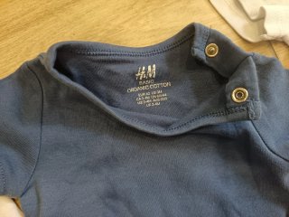 Lote 3 bodys bebé H&M