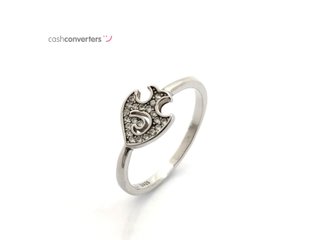 anillo plata 925mm con piedra con circonita
