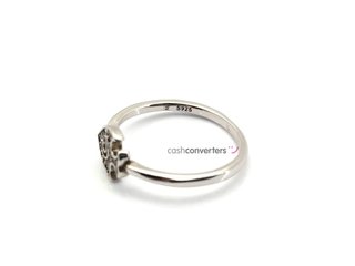 anillo plata 925mm con piedra con circonita