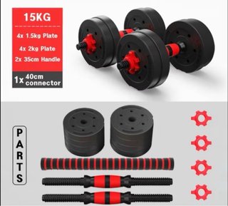 Pesas / Mancuernas de 15kg Nuevas Sin Abrir
