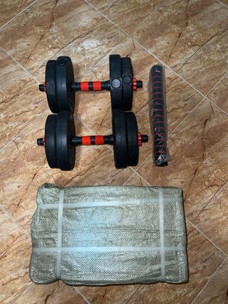Pesas / Mancuernas de 15kg Nuevas Sin Abrir