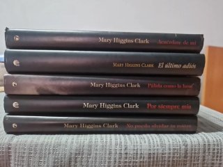 Lote libros Mary Higgins Clark