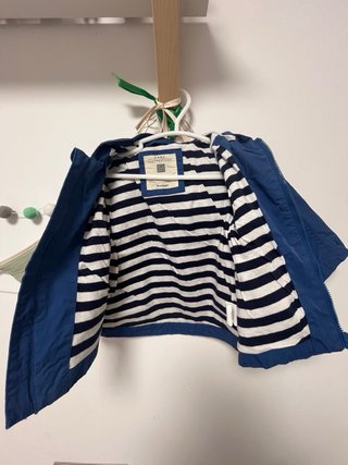Chaqueta azul entretiempo