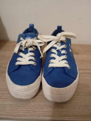 Playeras Calvin Klein Jeans Azul Talla X