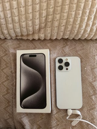 iPhone 15 Pro Blanco 256GB
