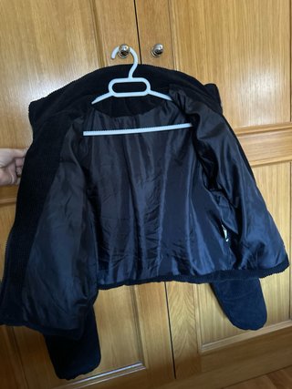Chaqueta bomber negra como nueva talla s