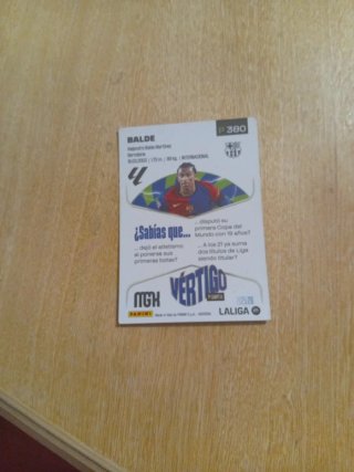 Cromo Balde Panini MGH