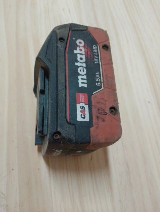 Baterías Metabo 18V LiHD (4.0Ah, 5.5Ah, 8.0Ah)