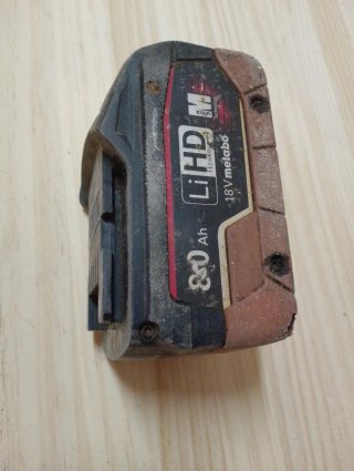 Baterías Metabo 18V LiHD (4.0Ah, 5.5Ah, 8.0Ah)