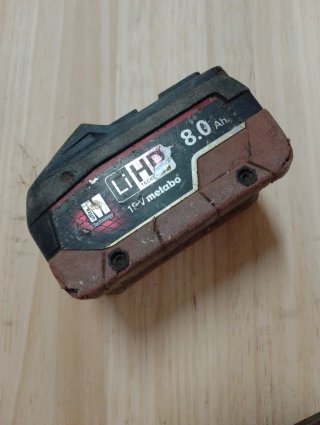 Baterías Metabo 18V LiHD (4.0Ah, 5.5Ah, 8.0Ah)