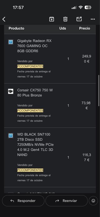 Pack gaming Torre + Perifericos