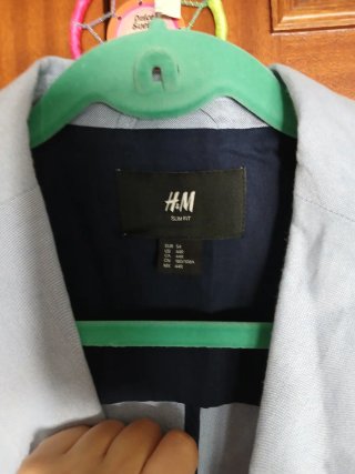 Americana H&M azul