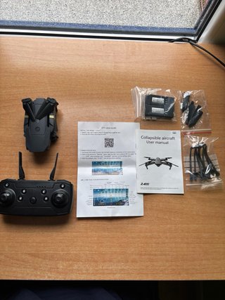 Dron Plegable con Cámara WiFi + 3 Baterías