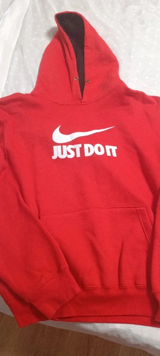 Sudadera Roja Just Do It