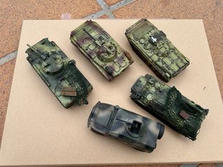Maquetas Vehículos Blindados rusos bolt action