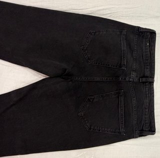 Jeans Mango Fiona Flare Negro Nuevos