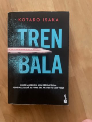 Tren bala. Libro de Kotaro Isaka