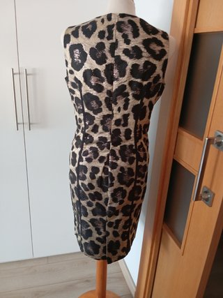 Vestido Leopardo Anmargo Talla XL