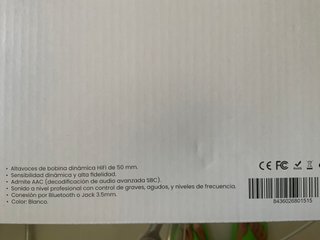 2 Auriculares P9 Pro Max Inalámbricos Plata y Azul