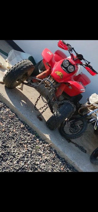 Quad Honda 400 TRX Rojo