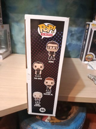 Funko Pop! U2 Albums Bono The Edge Larry Adam