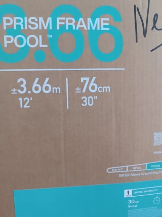 Piscina desmontable Intex 366x76 cm