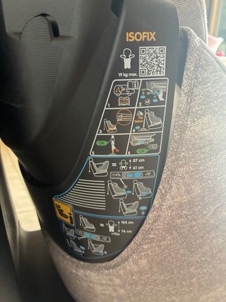 Silla Coche Axissfix Isofix grupo 1