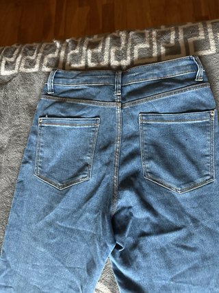 Pantalón vaquero recto boyfriend talla 36 nuevo
