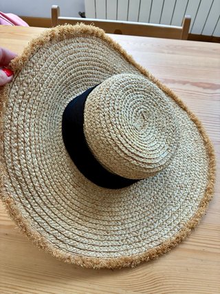 Sombrero de playa Zara talla S