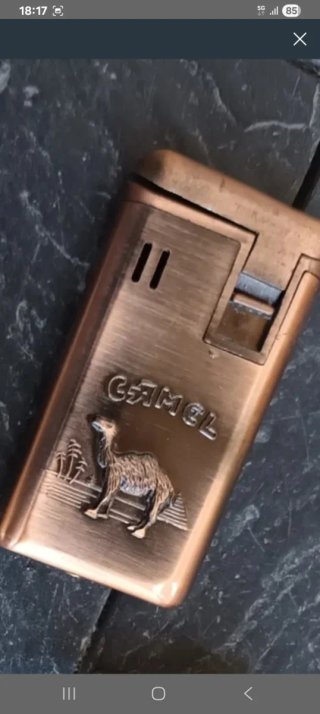 Mechero Camel Bronce Vintage nuevo