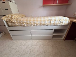 Dormitorio completo cama 90