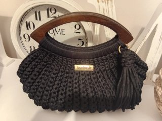 Bolso de mano negro