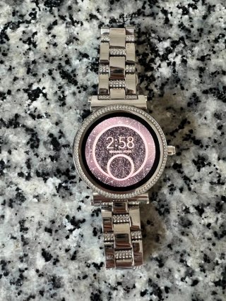 Smartwatch Michael Kors Access Plateado Brillante
