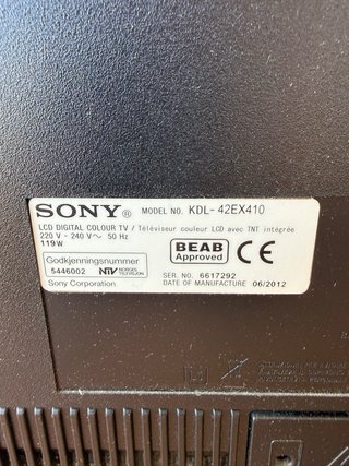 Televisor Sony Bravia Negro 50 pulgadas