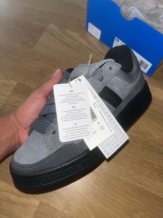 Adidas Campus St J Zapatillas Grises y Negras